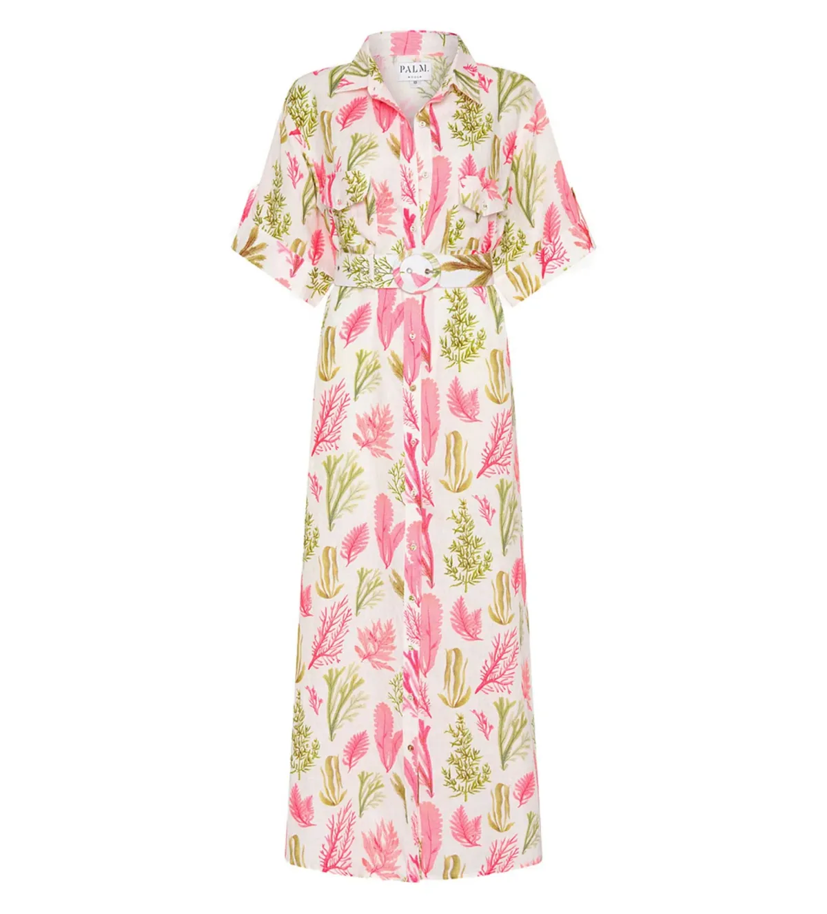 Palm Noosa Momento Dress in Sea Garden Print Size AU 6 - Image 5