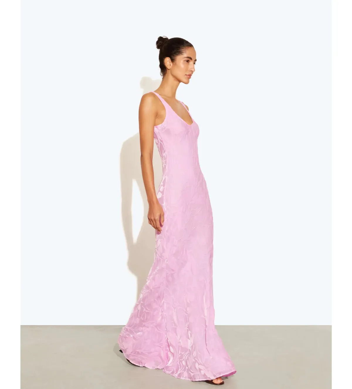 Rat & Boa Amaris Maxi Dress Pink Size 10 - Image 4