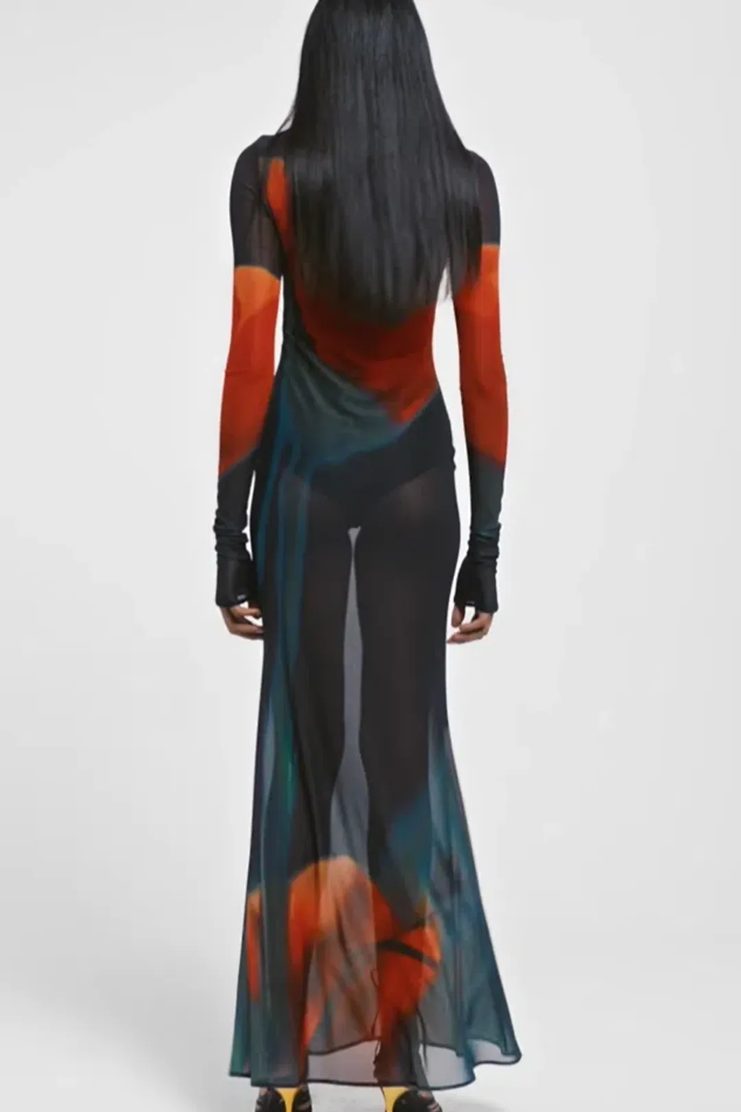 Rat & Boa Juniper Dress Maxi Size AU 8 for rent on The Volte - main image