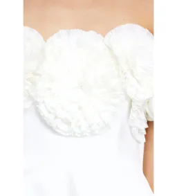 Acler Trusley Mini Dress Ivory Size 14 for rent on The Volte - image 4