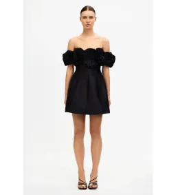 Acler Trusley Mini Dress Black Size AU 8 for rent on The Volte - image 1