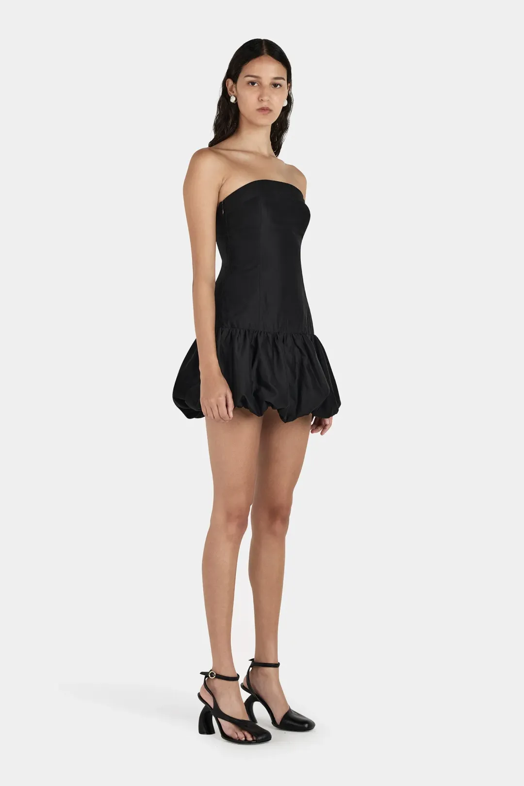 Hansel & Gretel Alaska Mini Dress Black Size 10 for rent on The Volte - main image