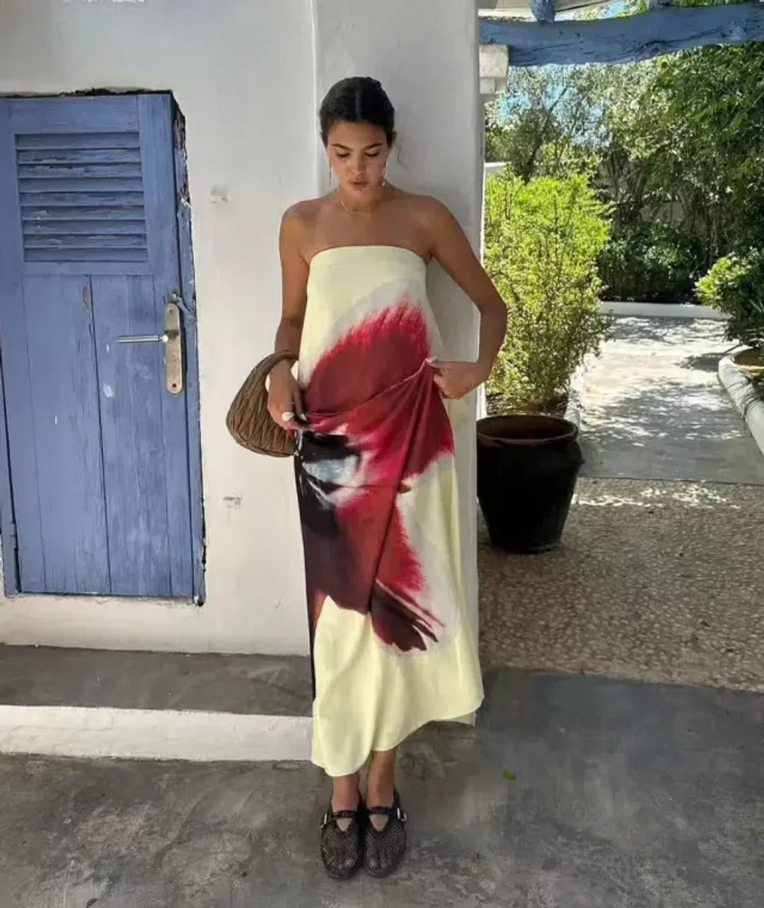 Rat & Boa Antheia Dress Maxi Size AU 6 for rent on The Volte - main image