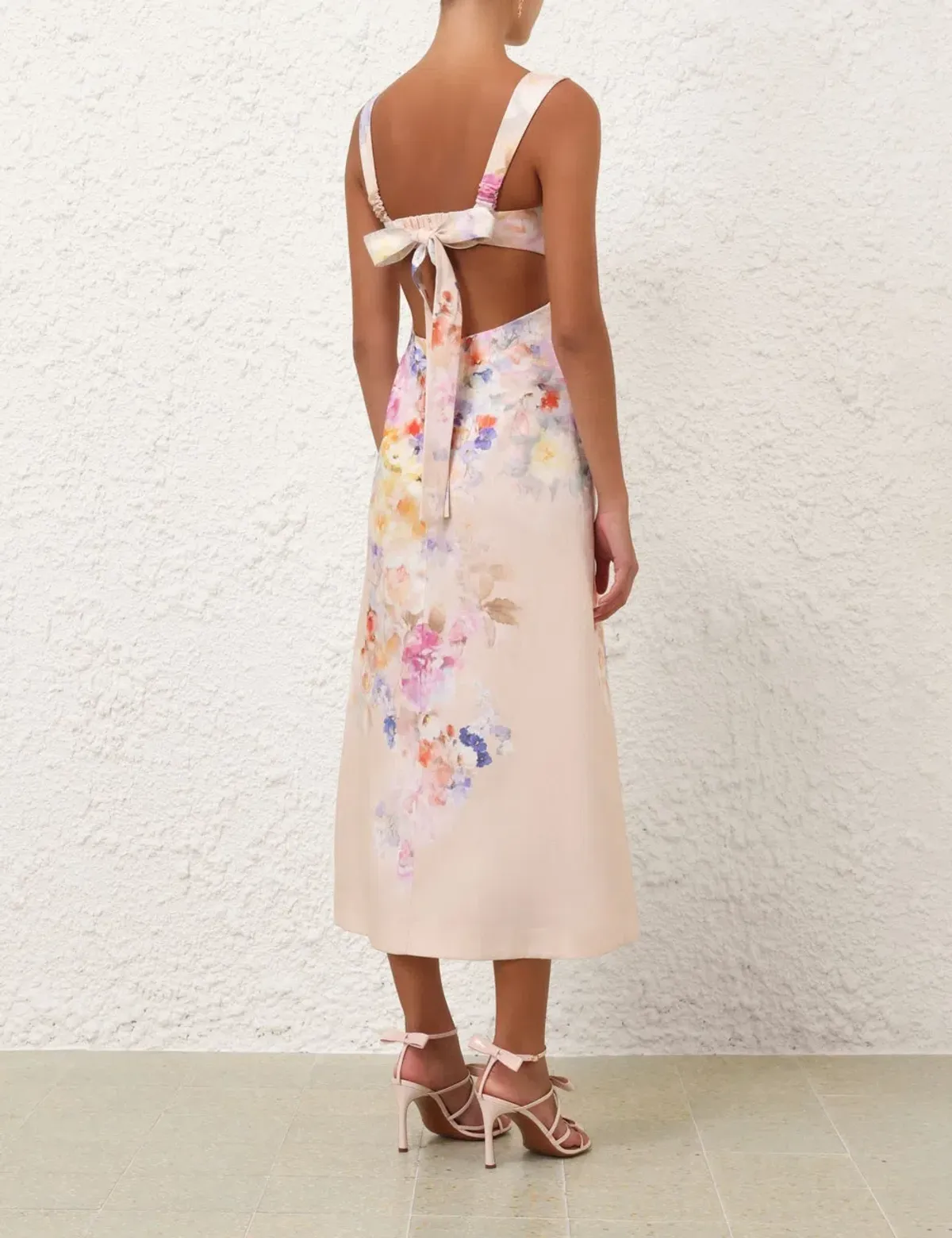 Zimmermann Crush Midi Dress Size AU 8 - Image 4