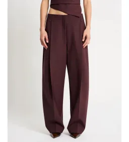 Sass & Bide Hindsight Bodice and Pants Set Merlot Size AU 8 for rent on The Volte - image 6