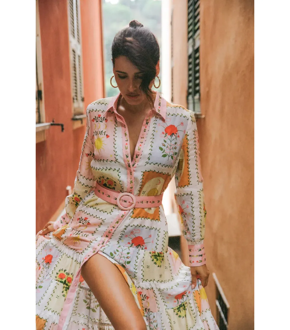 Palm Noosa Aria Midi Dress Siesta Tile Size AU 14 - Image 5