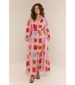 Palm Noosa Noddy Dress Strawberry Stamp Size AU 12 for rent on The Volte - image 1