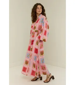 Palm Noosa Noddy Dress Strawberry Stamp Size AU 12 for rent on The Volte - image 2