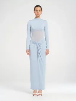 Benni Dora Maxi Dress in Blue Size AU 8 for rent on The Volte - image 1