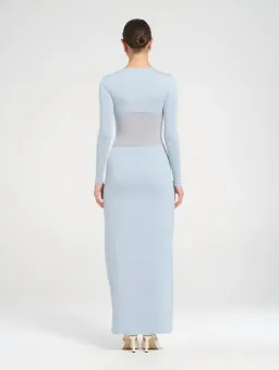 Benni Dora Maxi Dress in Blue Size AU 8 for rent on The Volte - image 3
