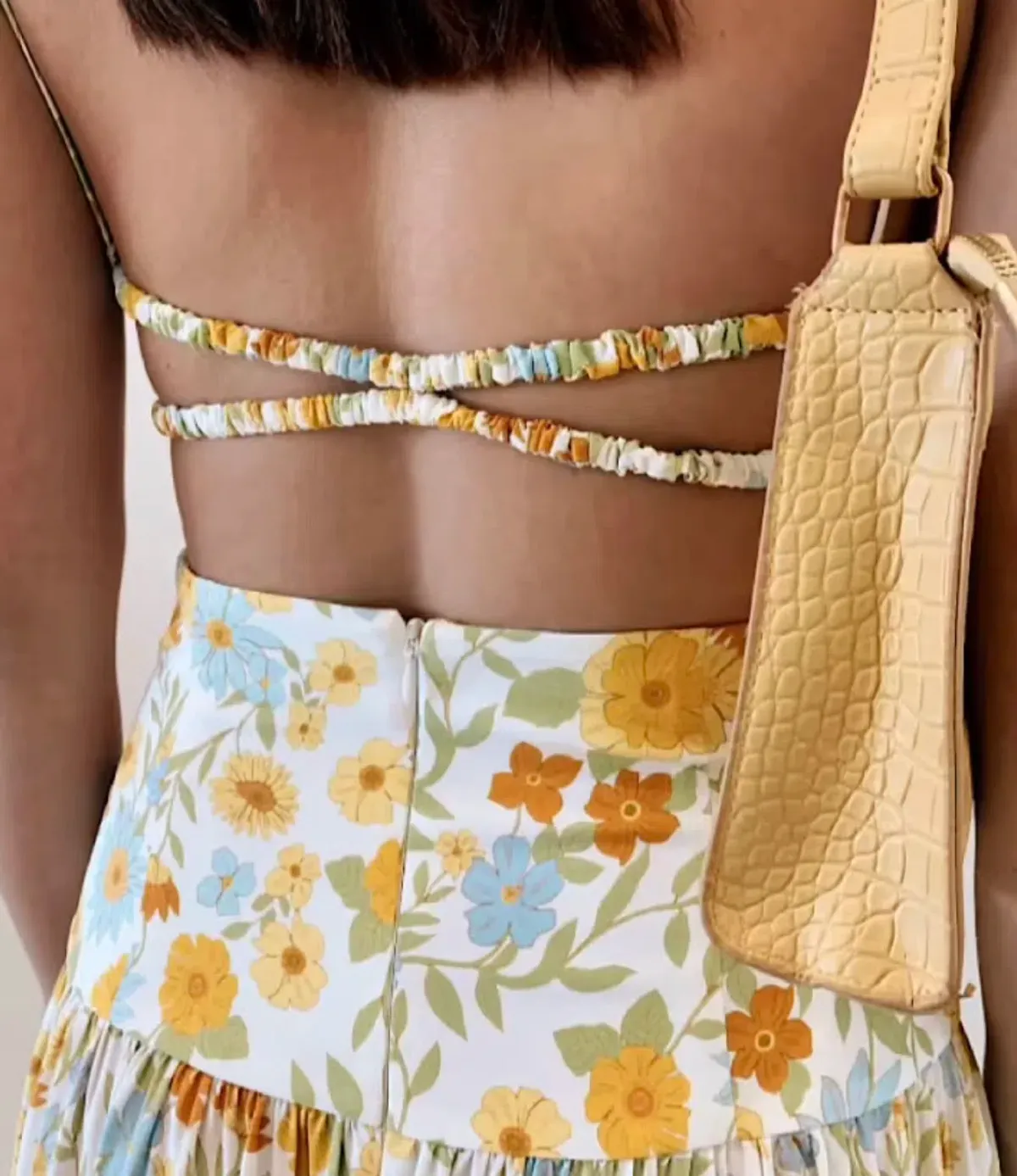 Bec & Bridge Cali Sun Top & Skirt Set Maxi Size AU 6 - Image 3