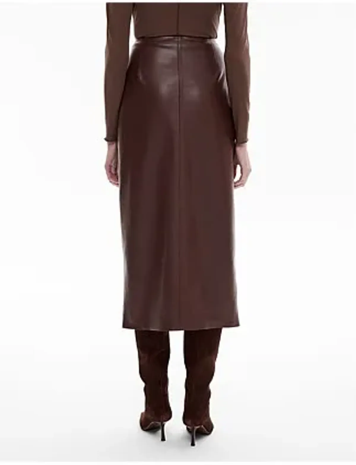 Button Wrap Midi Skirt - Image 5