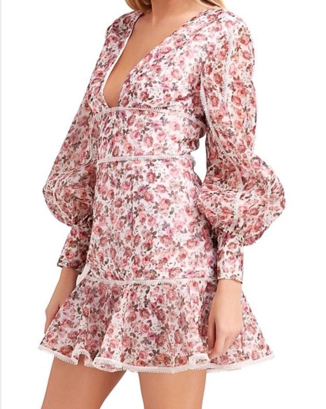 Keepsake One Love Long-sleeve Minidress Size L for rent on The Volte - main image