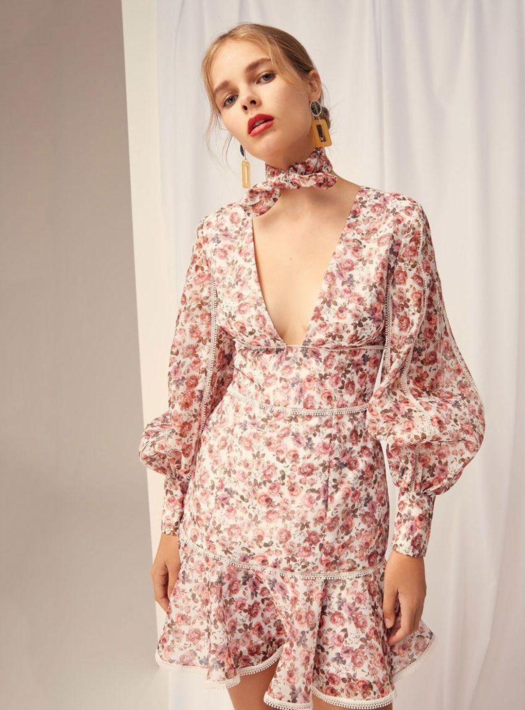 Keepsake One Love Long-sleeve Minidress Size L for rent on The Volte - main image