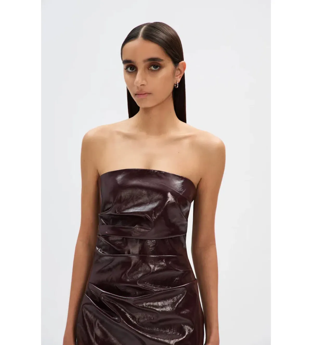 Misha The Alston Glazed Mini Dress Port Size M / AU 8-10 - Image 2