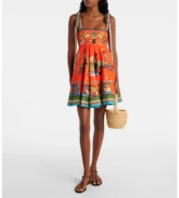 Alemais Rocco Mini Sundress Multi Size 10 for rent on The Volte - image 1