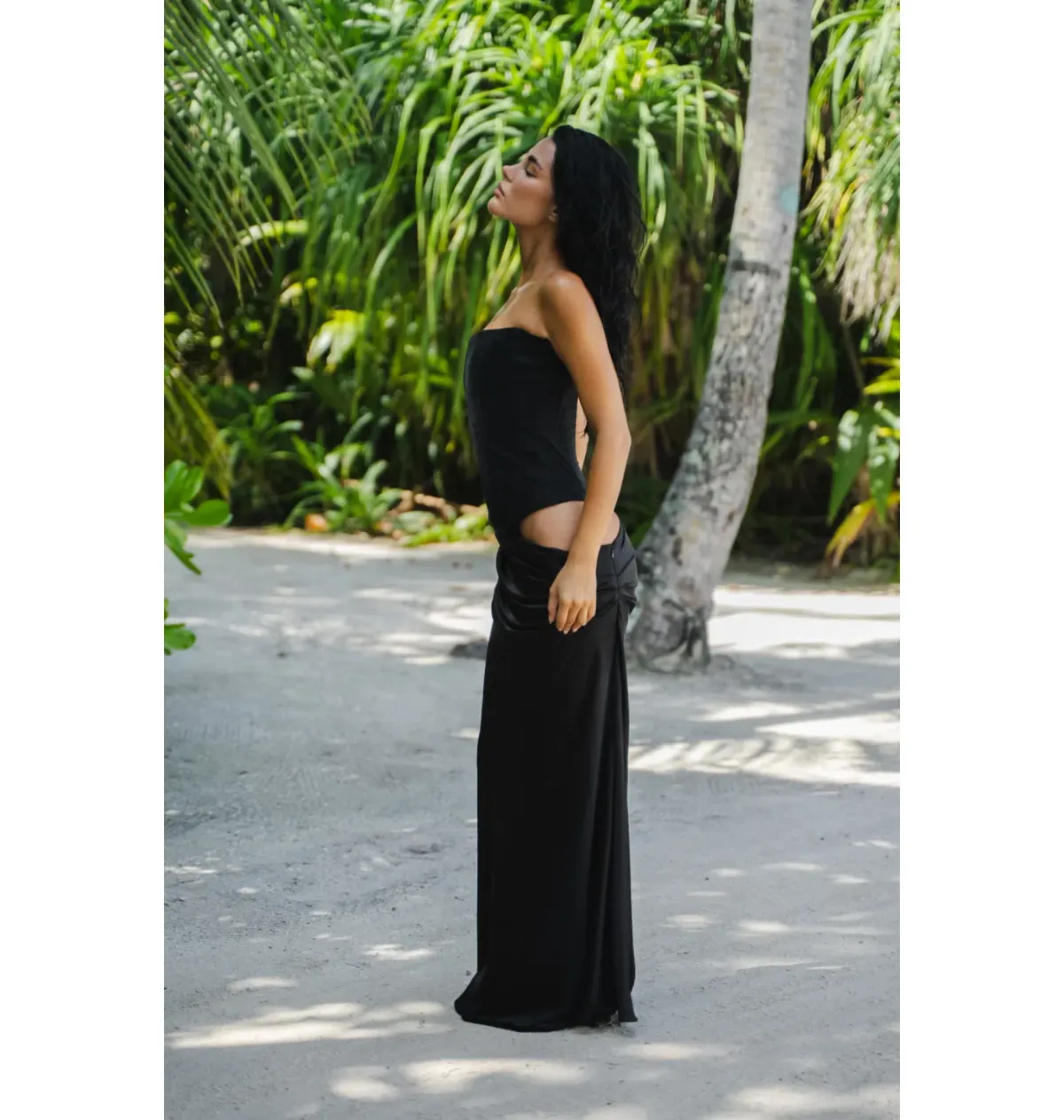 HNTR The Label Huxley Gown Black Size 8 - Image 2