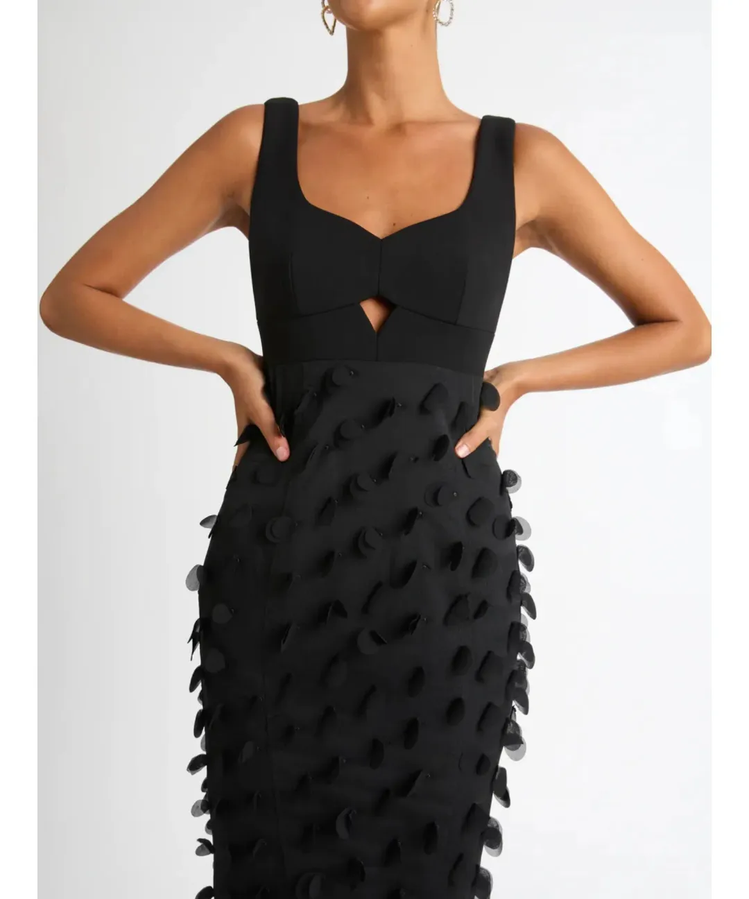 Sheike Imani Maxi Dress Black Size AU 12 for rent on The Volte - main image