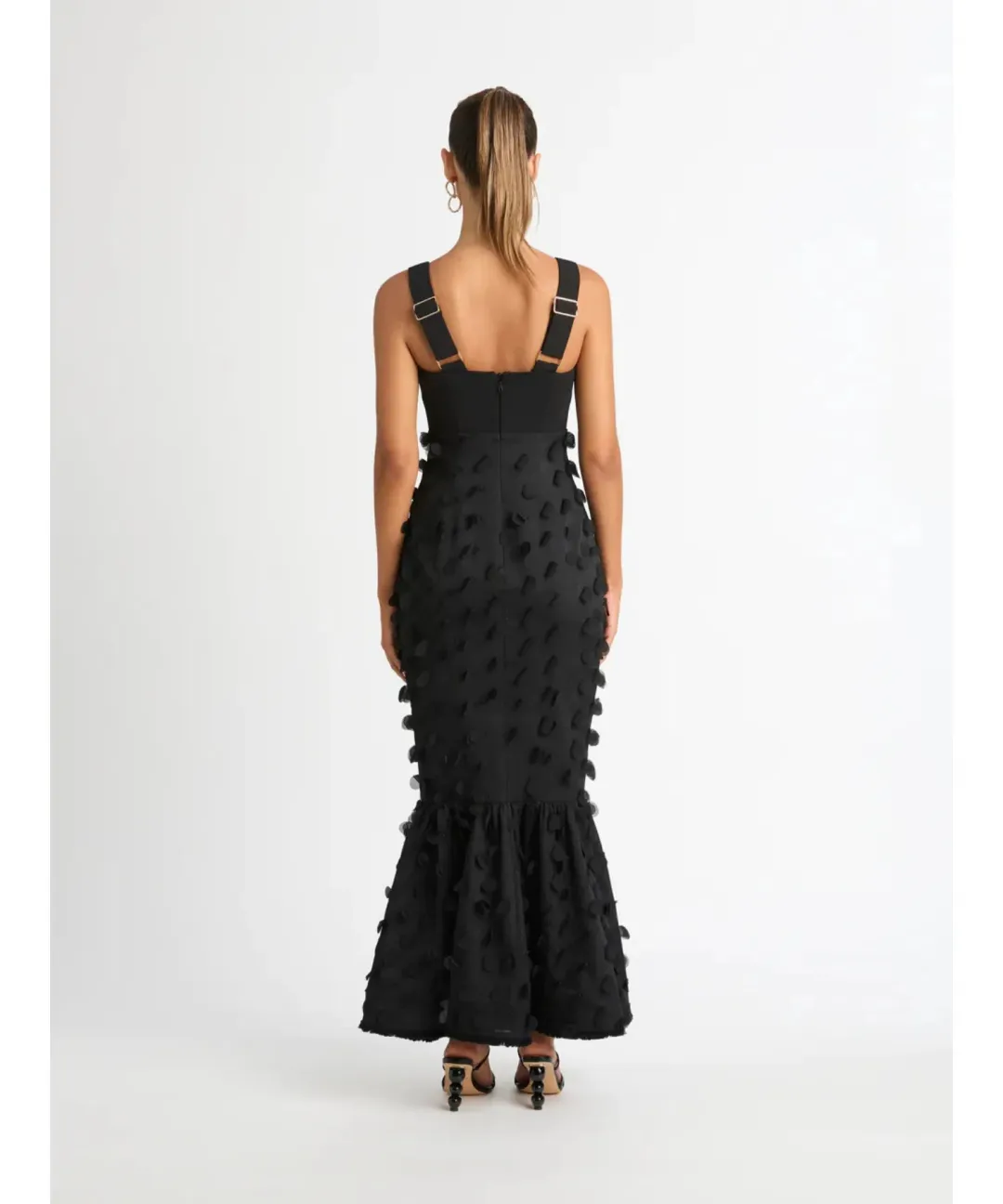 Sheike Imani Maxi Dress Black Size AU 12 for rent on The Volte - main image