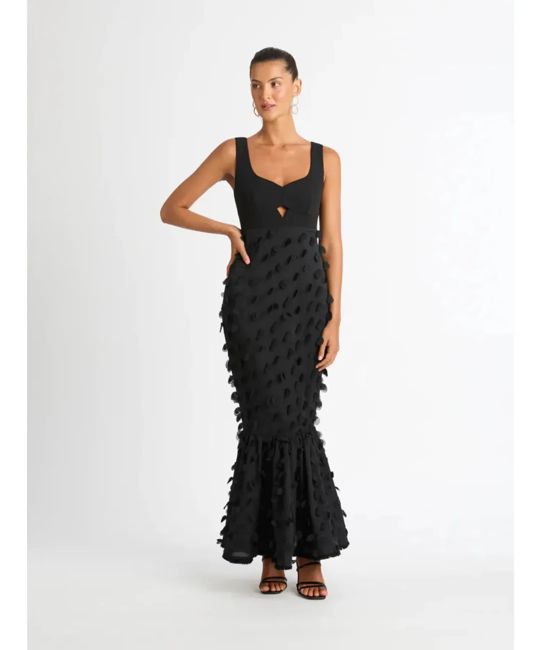 Sheike Imani Maxi Dress Black Size AU 12 for rent on The Volte - main image