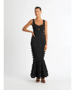 Sheike Imani Maxi Dress Black Size AU 12 for rent on The Volte - image 1