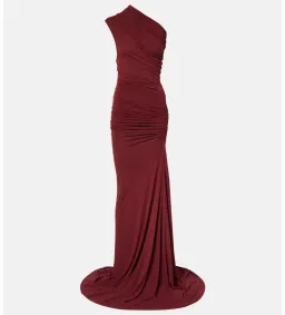 Entire Studios Pillar Ruched Gown in Red Size 6 for rent on The Volte - image 6