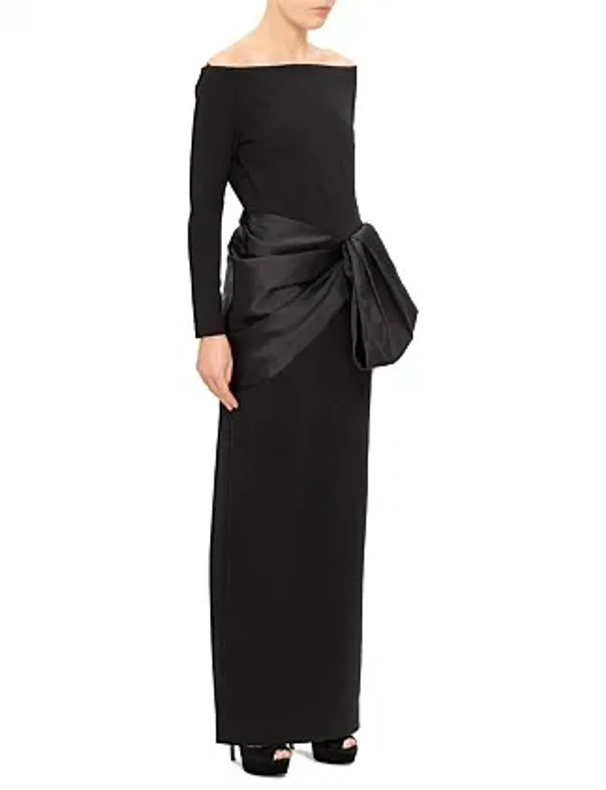 Solace London Kori Maxi Dress Black Size 16 - Image 3