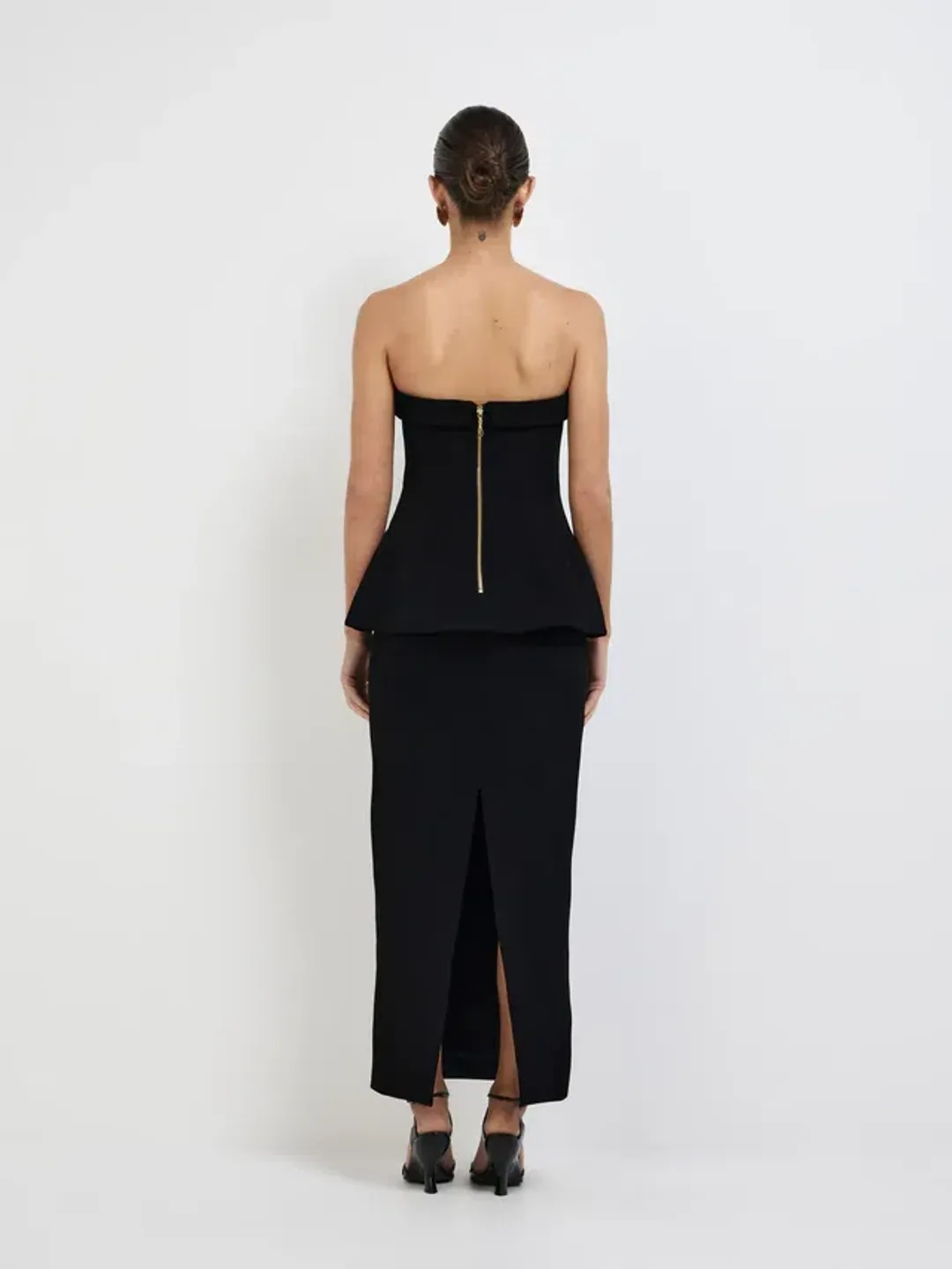 Sheike Estella Gown Black Size 12 for rent on The Volte - main image