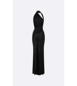 Bec and Bridge Ida Halter Asymmetrical Maxi in Black Size S/AU 8 for rent on The Volte - image 6