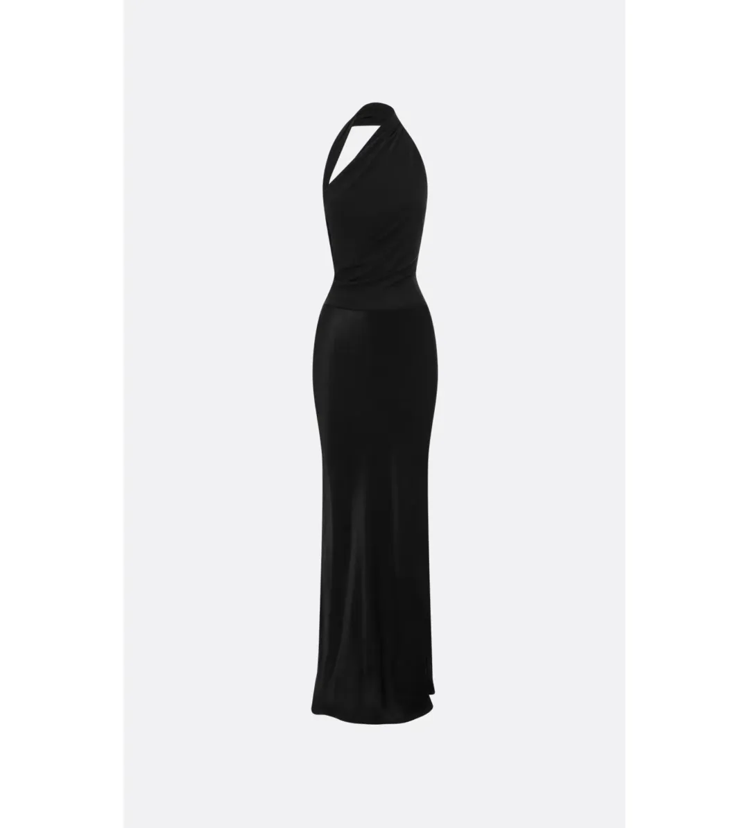 Bec and Bridge Ida Halter Asymmetrical Maxi in Black Size S/AU 8 for rent on The Volte - main image