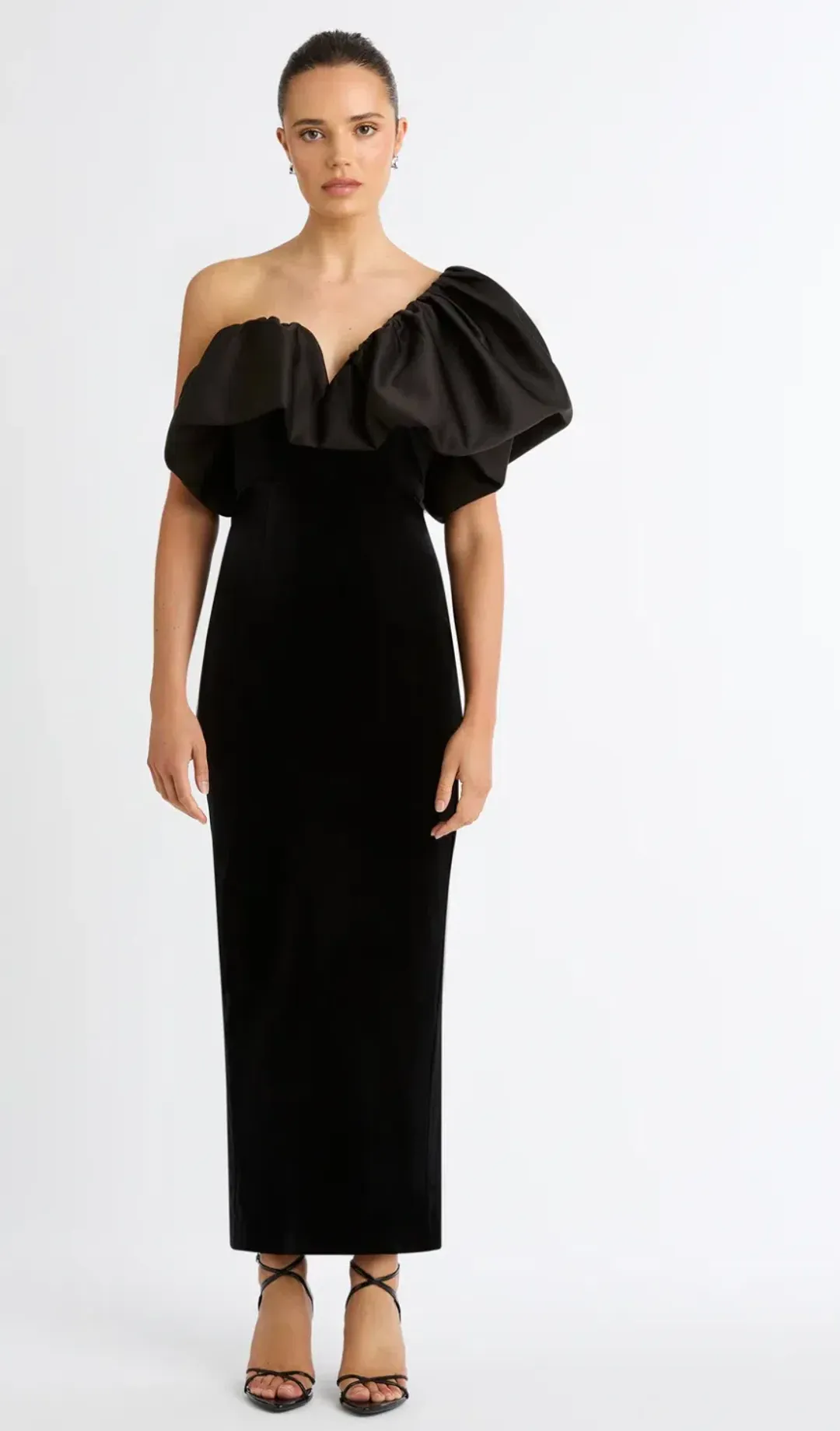 Sheike Moonlight Gown Black Size 18 for rent on The Volte - main image