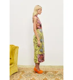 Alemais Adriana Jacquard Midi Gown Multi Floral Size AU 12 for rent on The Volte - image 3