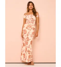 Ownley Ines Midi Dress Vanilla Floral Size XS/AU 6 for rent on The Volte - image 2