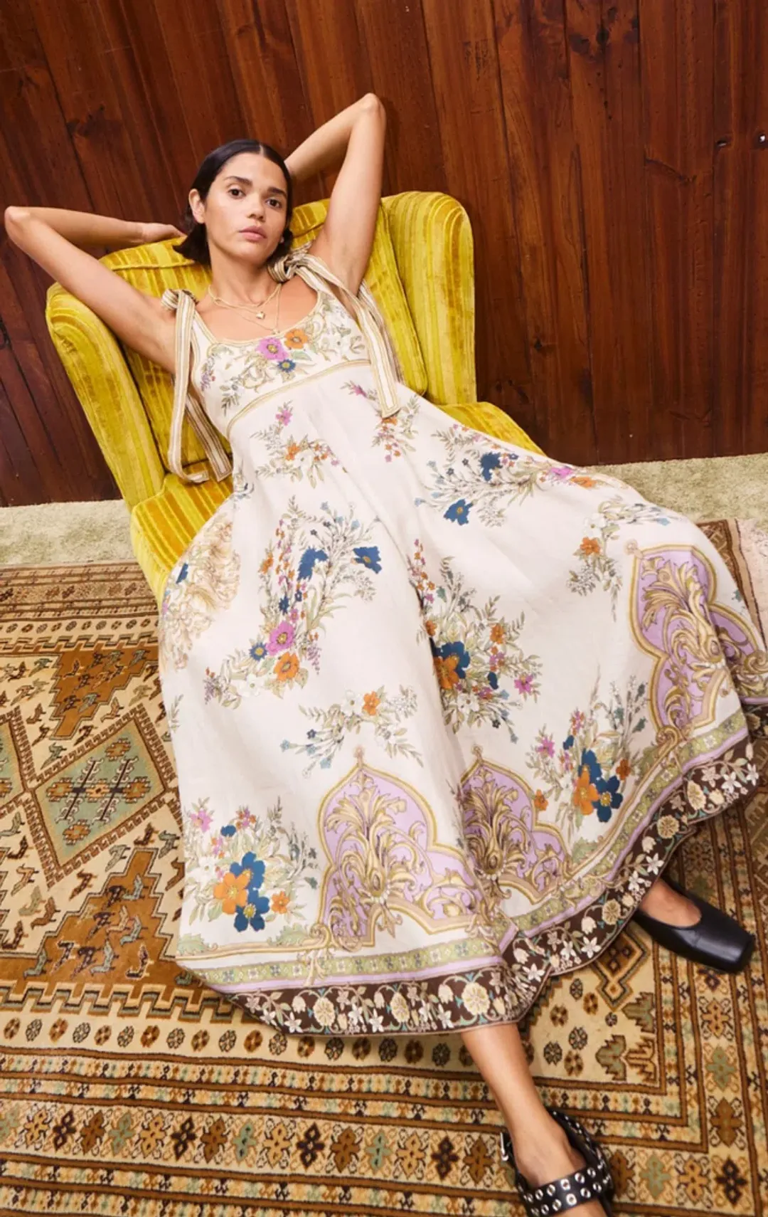 Alemais Antoinette Ballet Maxi Sundress Size AU 10 for rent on The Volte - main image