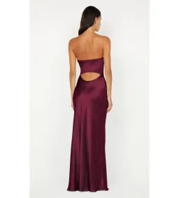 Bec and Bridge Cinder Strapless Maxi Dress in Plum Size S / AU 8 for rent on The Volte - image 4