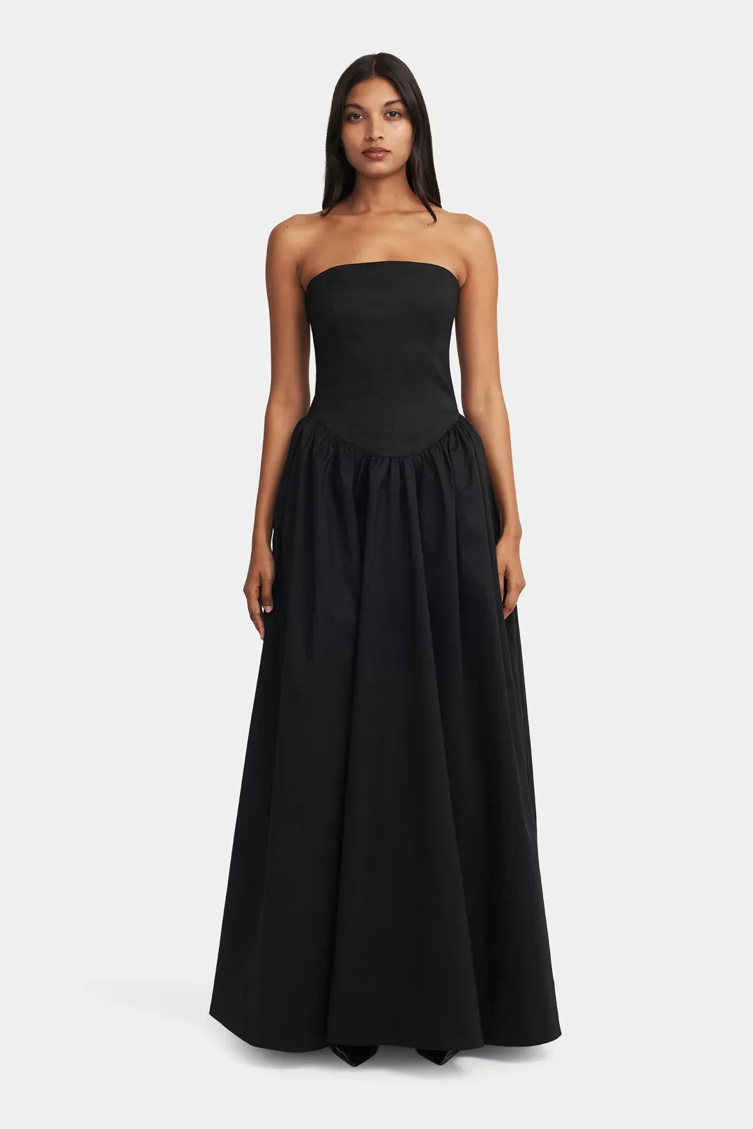 Hansen and Gretel Audrey Gown Black Size 10 for rent on The Volte - main image