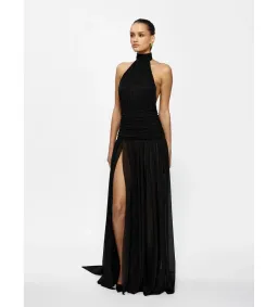 Effie Kats Verity Maxi Gown in Black Size 8 for rent on The Volte - image 2
