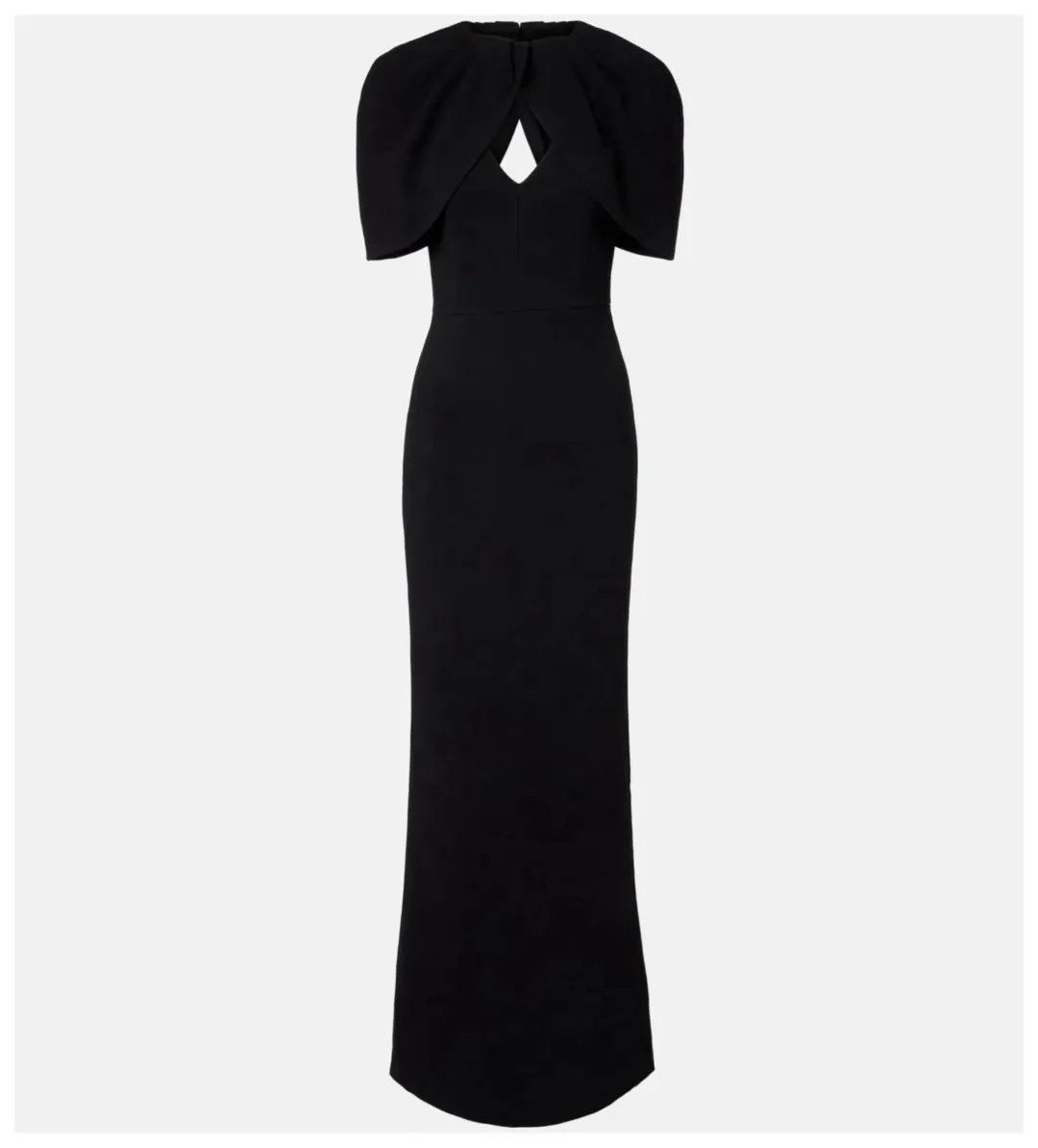 Rebecca Vallance Cameron Gown Black Size AU 12 for rent on The Volte - main image