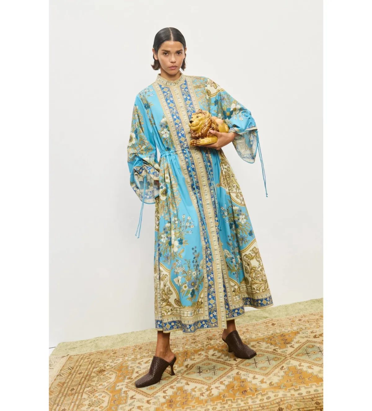 Alemais Cassie Pool Midi Dress Multi Size 10 - Image 2