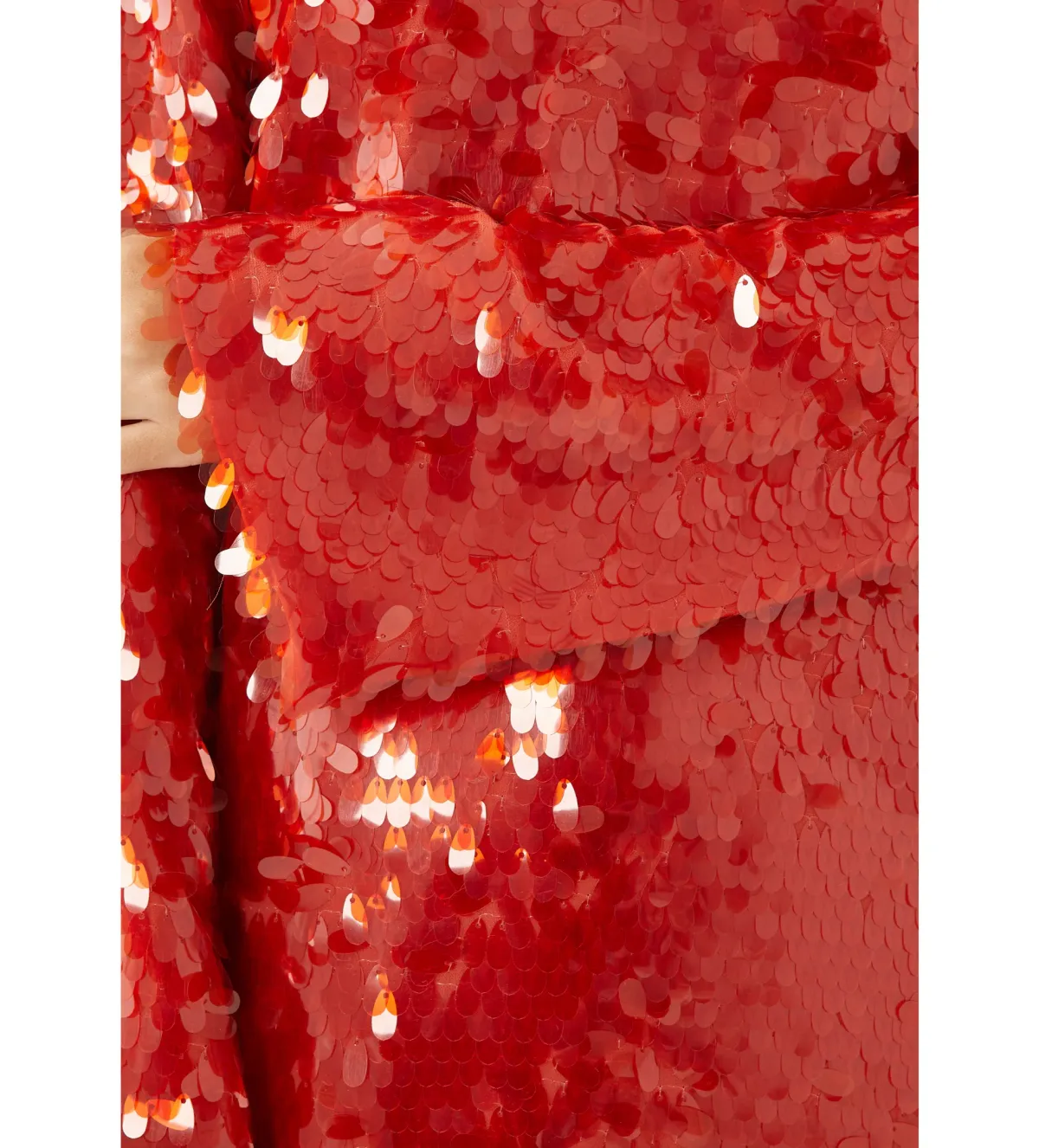 Alemais Geanie Sequin Long Gown in Red Size XL / AU 14 - Image 4