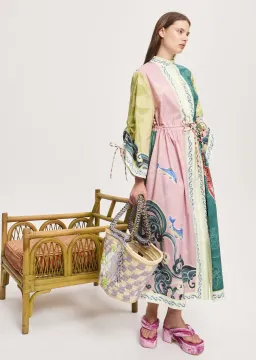 Alémais Rochester Midi Shirtdress Multi Size 16 for rent on The Volte - image 2