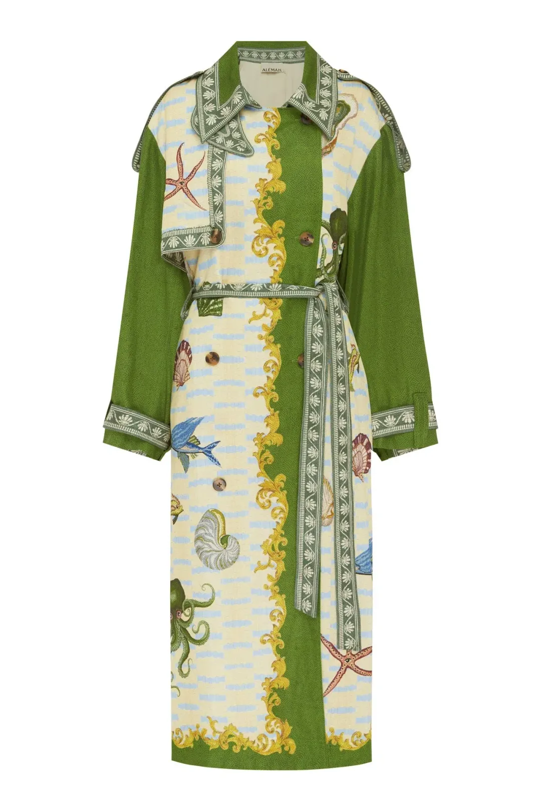 Alémais Bath House Trench Multi Size 14 for rent on The Volte - main image