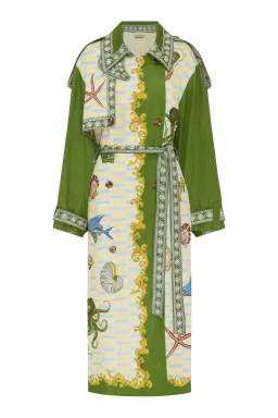 Alémais Bath House Trench Multi Size 14 for rent on The Volte - image 7