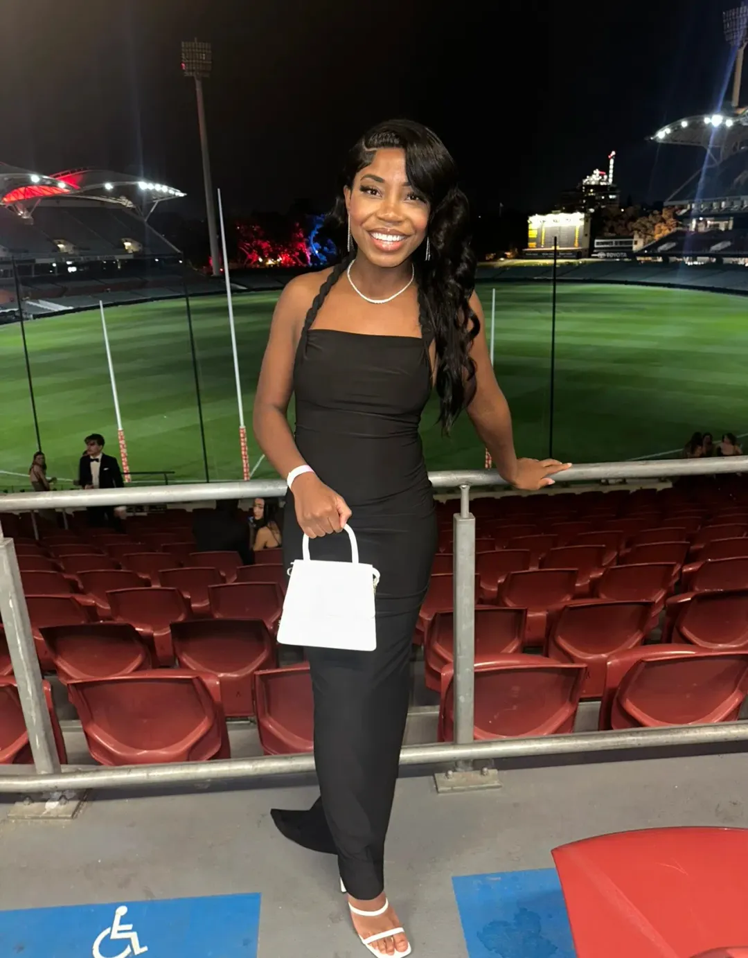 Melani the Label Maia Dress Maxi Black Size AU 6 for rent on The Volte - main image