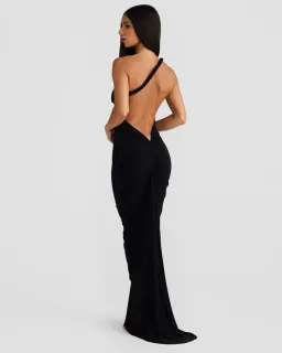 Melani the Label Maia Dress Maxi Black Size AU 6 for rent on The Volte - image 2