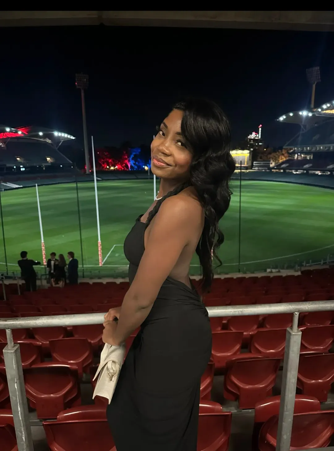 Melani the Label Maia Dress Maxi Black Size AU 6 for rent on The Volte - main image