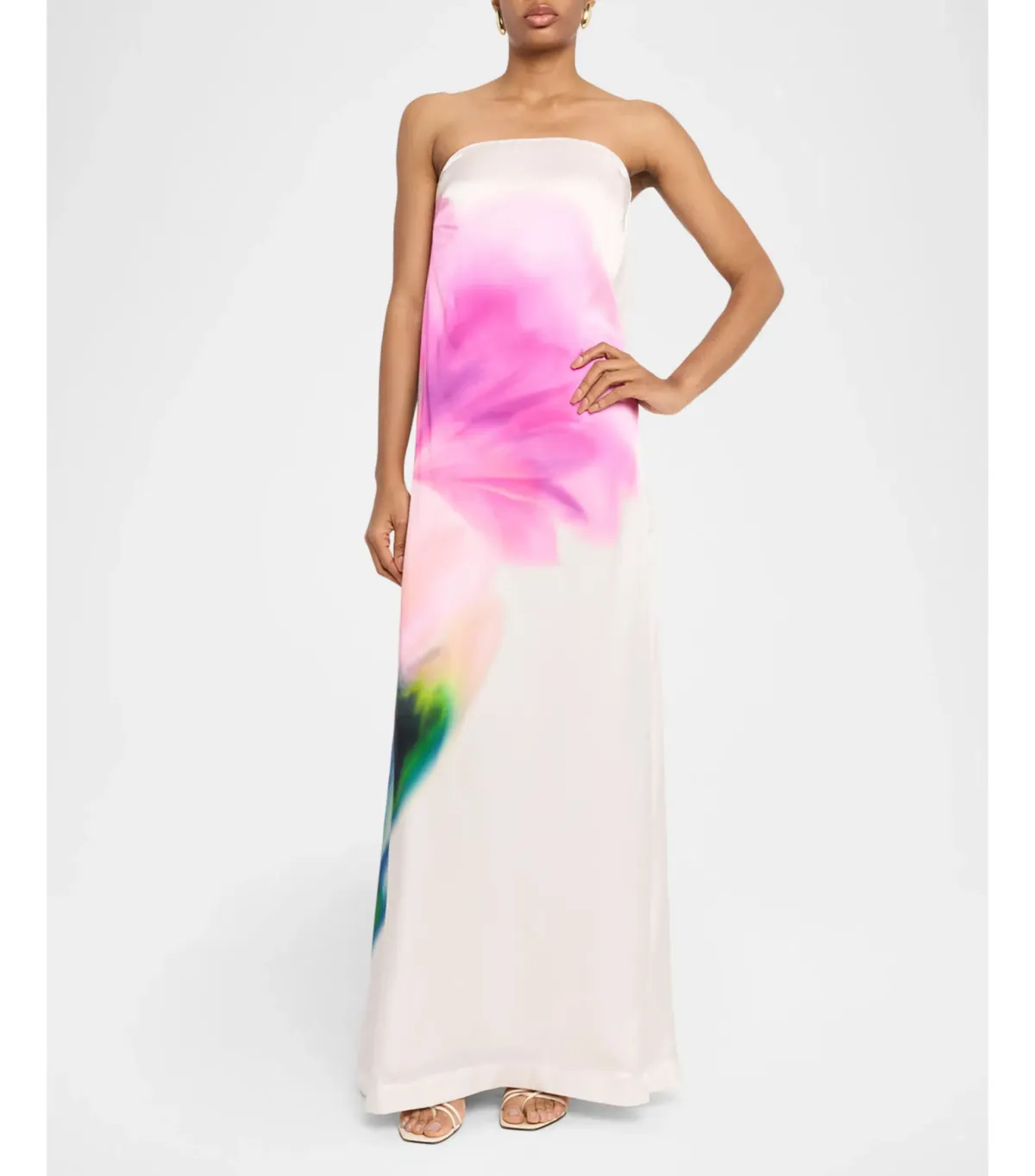 Rebecca Vallance Dahlia Blossom Maxi Dress Print Size AU 6 - Image 1