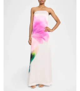 Rebecca Vallance Dahlia Blossom Maxi Dress Print Size AU 6 for rent on The Volte - image 1