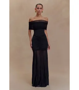 Meshki Caspian Maxi Dress Black Size XS / AU 6 for rent on The Volte - image 1
