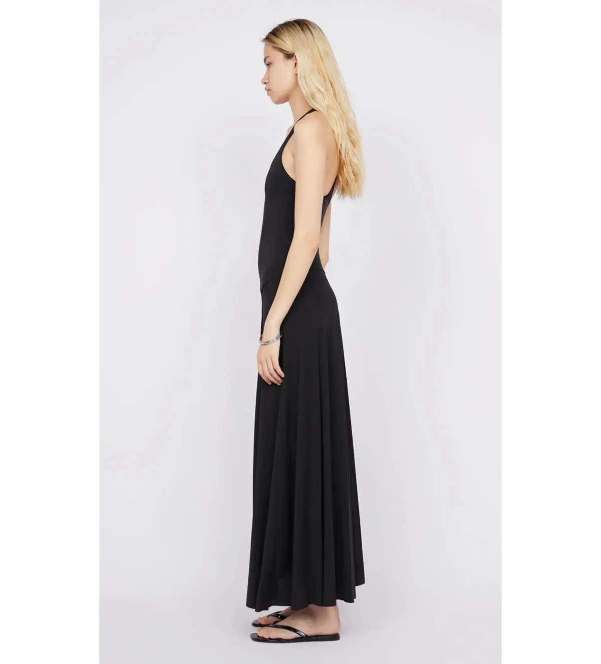 Bec & Bridge Gigi Singlet Maxi Dress Black Size 8 - Image 3